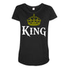 king Maternity Scoop Neck T-shirt