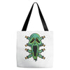 zombie smile Tote Bags