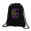 sometimes you have to throw on the hat! Drawstring Bags