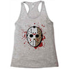 jason voorhees mask Racerback Tank