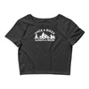 once a biker always a biker motorcycle Crop Top