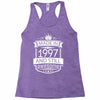 Made In 1997 And Still Awesome Racerback Tank
