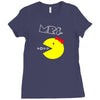 Mrs. Pacman Ladies Fitted T-Shirt