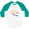 rainbow road 3/4 Sleeve Shirt
