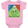Bicycle Day t-shirt   1943 vintage (albert hofmann lsd) Baby Bodysuit