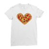 pizza lover Ladies Fitted T-Shirt