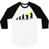 goku evolution (black) 3/4 Sleeve Shirt