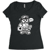 hustle Women's Triblend Scoop T-shirt