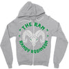 randy  the ram  robinson (2) Zipper Hoodie
