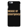 incase of emergency iPhone 6 Plus/6s Plus Case