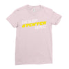 eat, sleep, pewpew, repeat Ladies Fitted T-Shirt