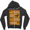 The Ringleader Thr Archer The Samurai The Kid Zipper Hoodie