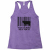 you can't love animals and eat them too! Racerback Tank