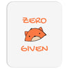 zero fox given Mousepad