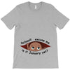 January Peeking Out Baby Boy T-Shirt