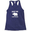 chubby unicorn Racerback Tank