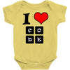 i love code Baby Onesie