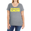 schmoes know Ladies Curvy T-Shirt