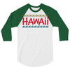 hawaii 3/4 Sleeve Shirt