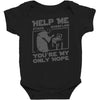 help me stack overflow youre myo nly hope Baby Bodysuit