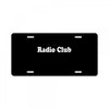 Radio Club logo License Plate