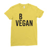 be vegan Ladies Fitted T-Shirt