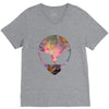 Psychic Alien Galaxy V-Neck Tee