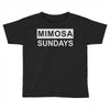 mimosa sundays brunch mens Toddler T-shirt