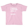 i before e except after c Toddler T-shirt