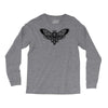 butterfly and skull Long Sleeve Shirts
