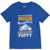 Motorcycles Poppy V-Neck Tee