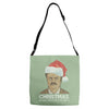 ron swanson christmas Adjustable Strap Totes