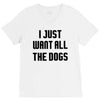 I Want All The Dogs V-Neck Tee