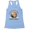 pluto the planet never forget Racerback Tank
