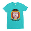 proud mom of a 2018 graduate Ladies Fitted T-Shirt