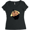 trump's brain Women's Triblend Scoop T-shirt