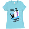 monkey have a shower wet Ladies Fitted T-Shirt
