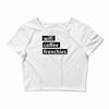wifi, coffee, frenchies Crop Top