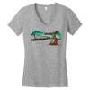 save the trees Women's V-Neck T-Shirt