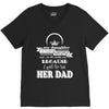 i get awesome husband V-Neck Tee