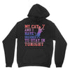 my cat and i stay in tonight Hoodie
