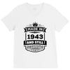 Made In 1943 And Still Awesome V-Neck Tee