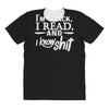 i'm black i read and i know All Over Women's T-shirt