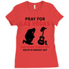 Pray for Las Vegas, Route 91 Harvest 2017 Ladies Fitted T-Shirt