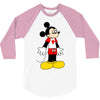 mickey with canada 3/4 Sleeve Shirt