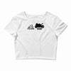yours mine Crop Top
