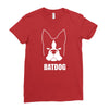 batdog Ladies Fitted T-Shirt