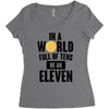 be a eleven Women's Triblend Scoop T-shirt