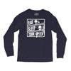 v3 eat sleep code Long Sleeve Shirts