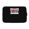 warning my farts stink, ideal gift, birthday present Laptop sleeve